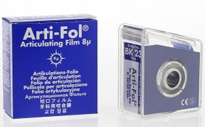 Артикулационно фолио Arti-Fol - Roll 8 микрона(µ), 22мм-едностранно