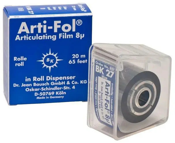 Артикулационно фолио Arti-Fol - Roll 8 микрона(µ), 22мм - двустранно