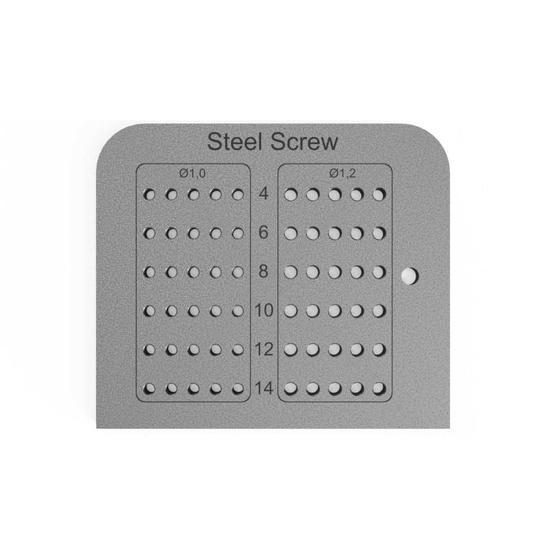 Toolbox-Inlay for Microscrews