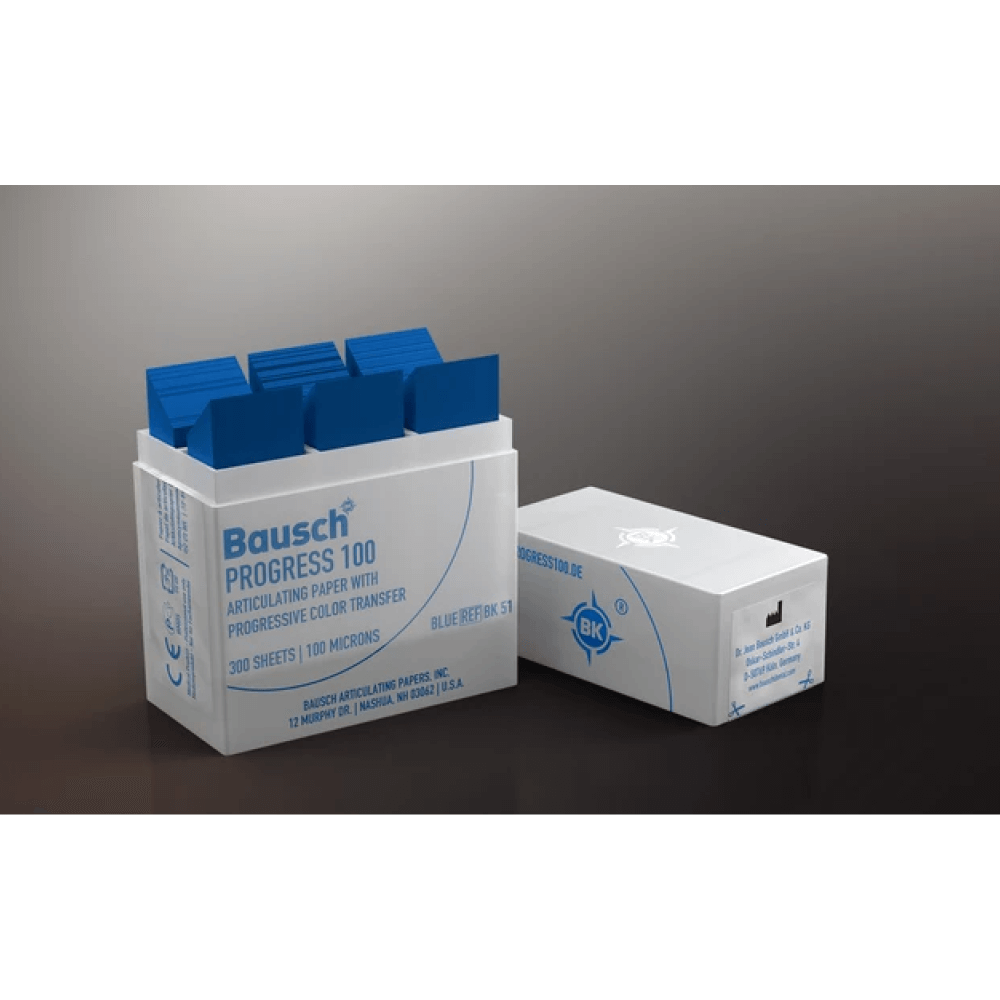 Артикулационна хартия 100 микрона (µ),синя