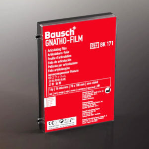 Оклузално фолио Bausch Gnatho-Film, червено