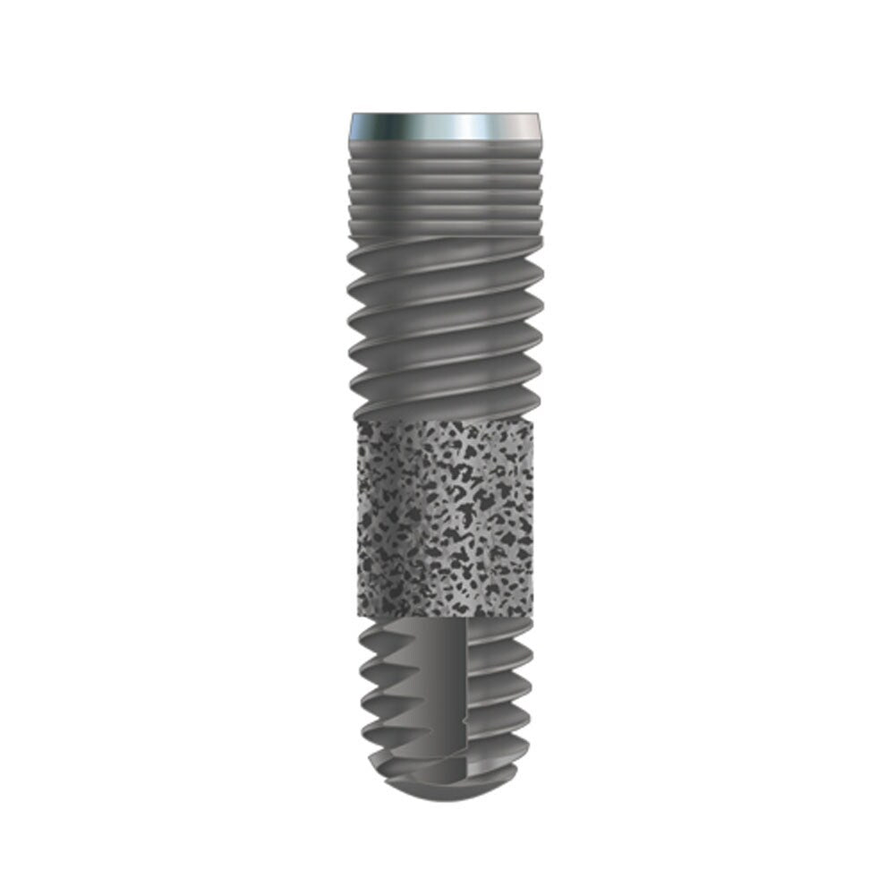 Trabecular metal® dental implants with 0.5mm machined collar