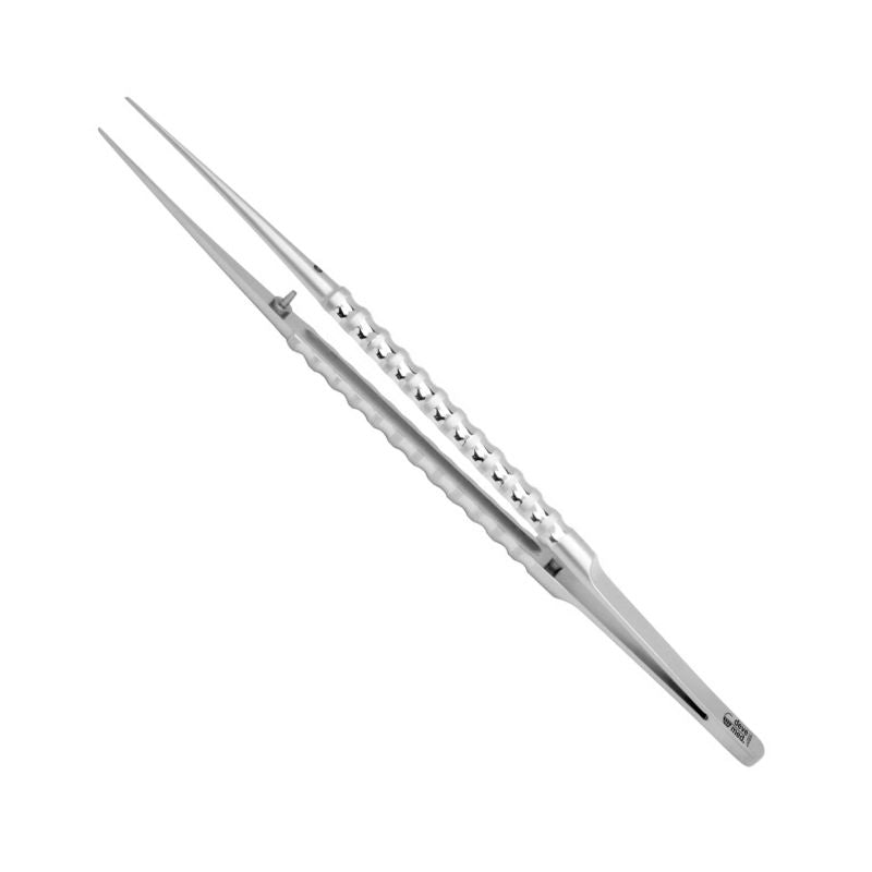 Anatomical tweezers micro/diamond /straight/ 0.6 mm