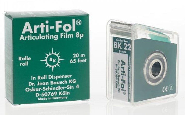 Артикулационно фолио Arti-Fol - Roll 8 микрона(µ), 22мм-едностранно