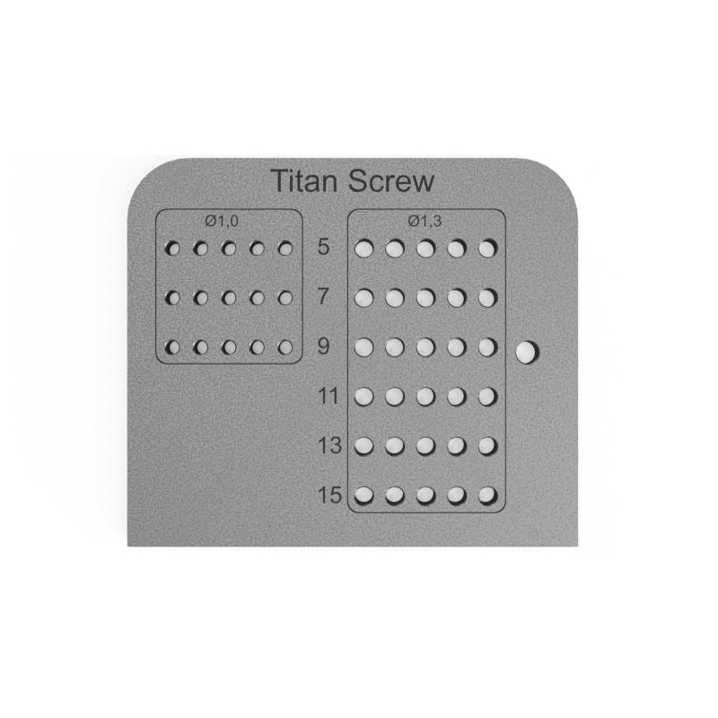 Toolbox-Inlay for Microscrews