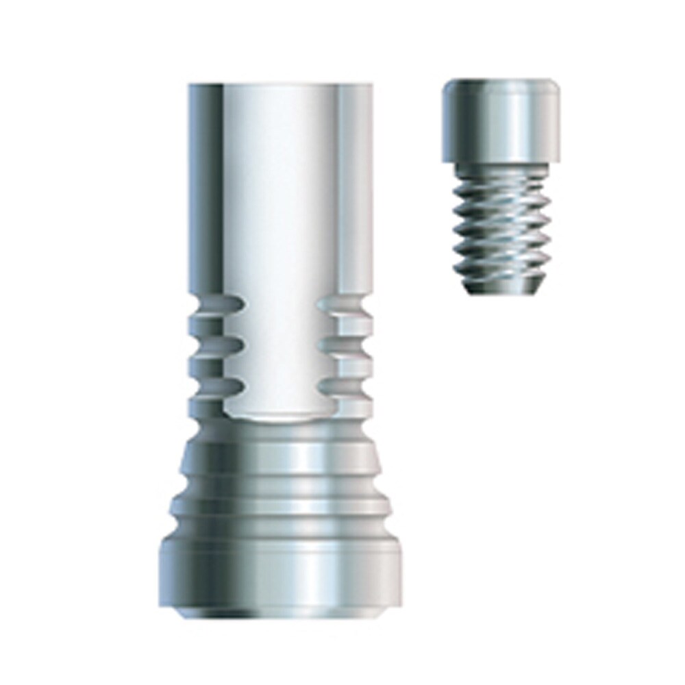 Titanium temporary coping ACTT
