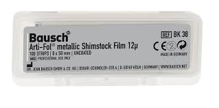 Артикулационно фолио Arti-Fol® metallic Schimstock, 12 микрона(µ), 22мм