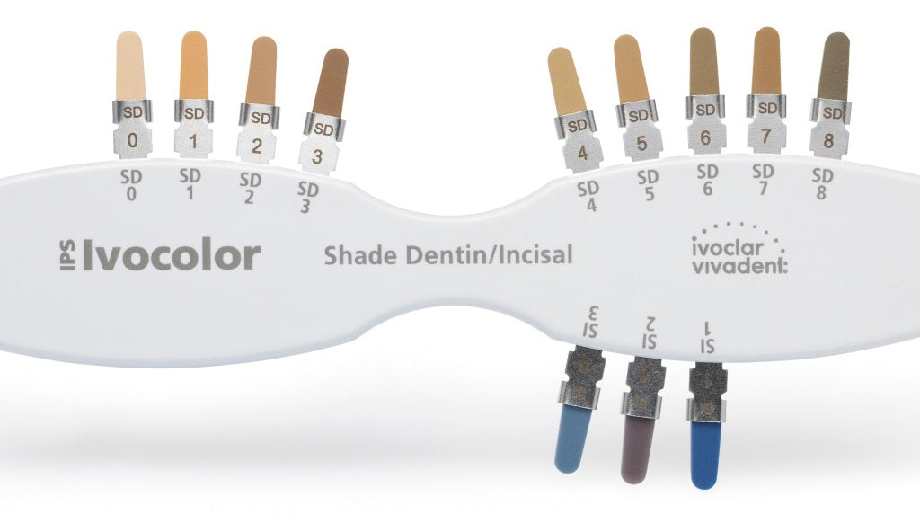 IPS Ivocolor Shade Guide Shades