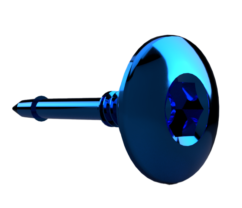 Titanium Pin 5.0mm HEX HEAD