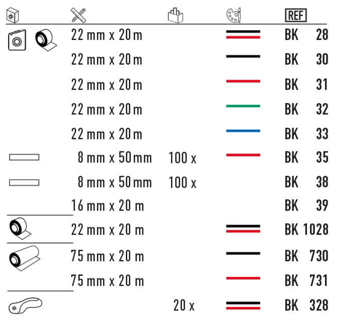 Артикулационно фолио Arti-Fol® metallic Schimstock, 12 микрона(µ), 22мм