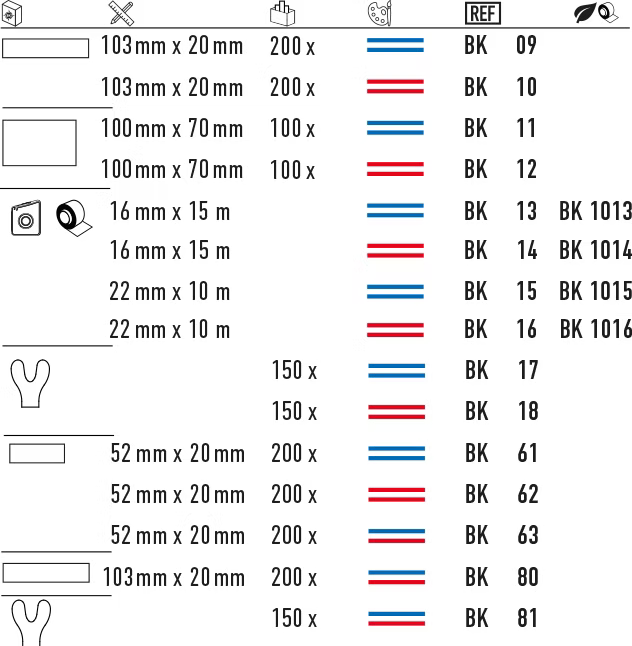 Артикулационна хартия Bausch 40µ, червена