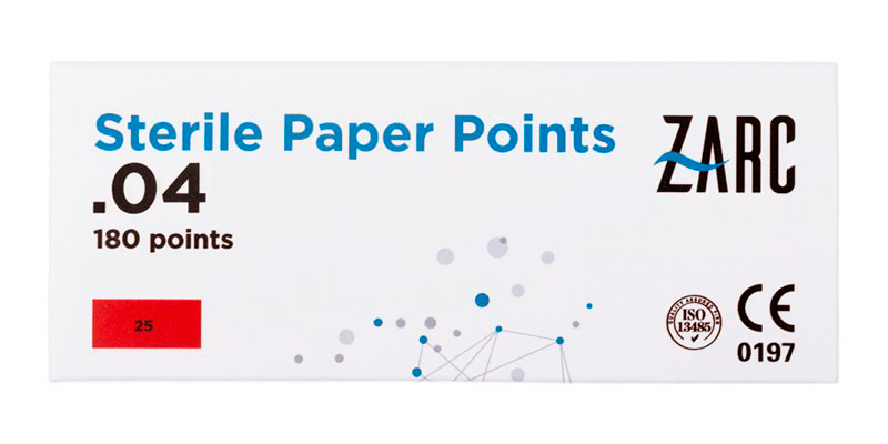 Sterile paper points® Zarc