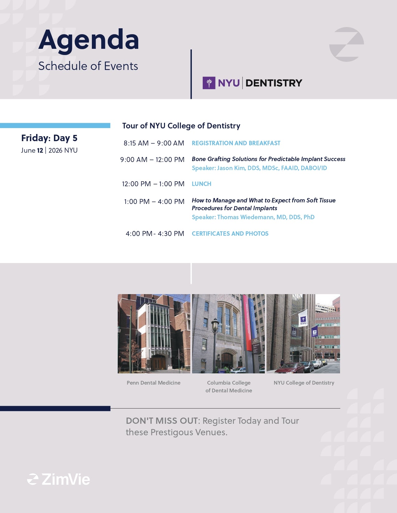 IMPLANT U. A MULTI-UNIVERSITY IMPLANT COURSE