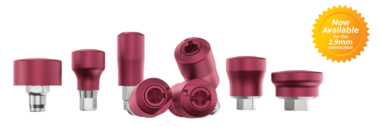 Encode® Emergence Impression System, TSV Connection Implants
