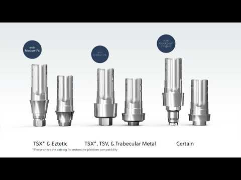 GenTek Angulated Screw Channel TiBase